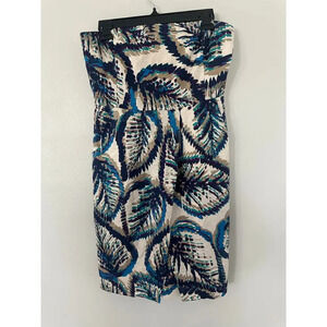 Banana Republic Strapless Silk Wrap Dress Sz 6